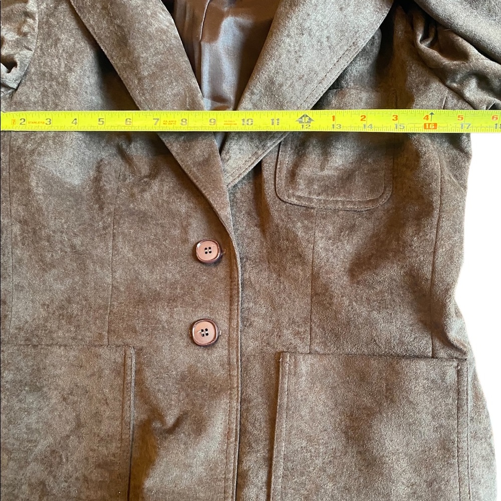 Vintage Frank Lee of California Dark Brown Blazer - Picture 6 of 11